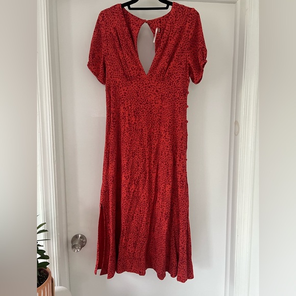 Relist - Free People Looking for Love midi dress - Picture 2 of 7